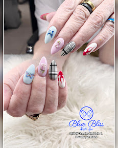 Blue Bliss Nails