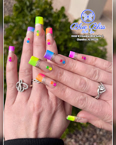 Blue Bliss Nails