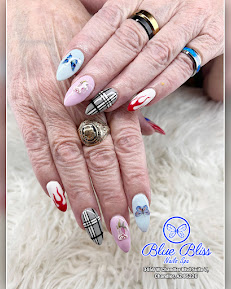 Blue Bliss Nails
